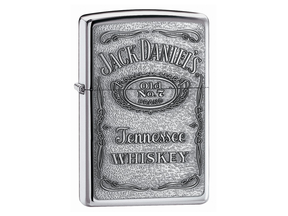 Zippo Jack Daniels High Polish Chromeproduct zoom image #1