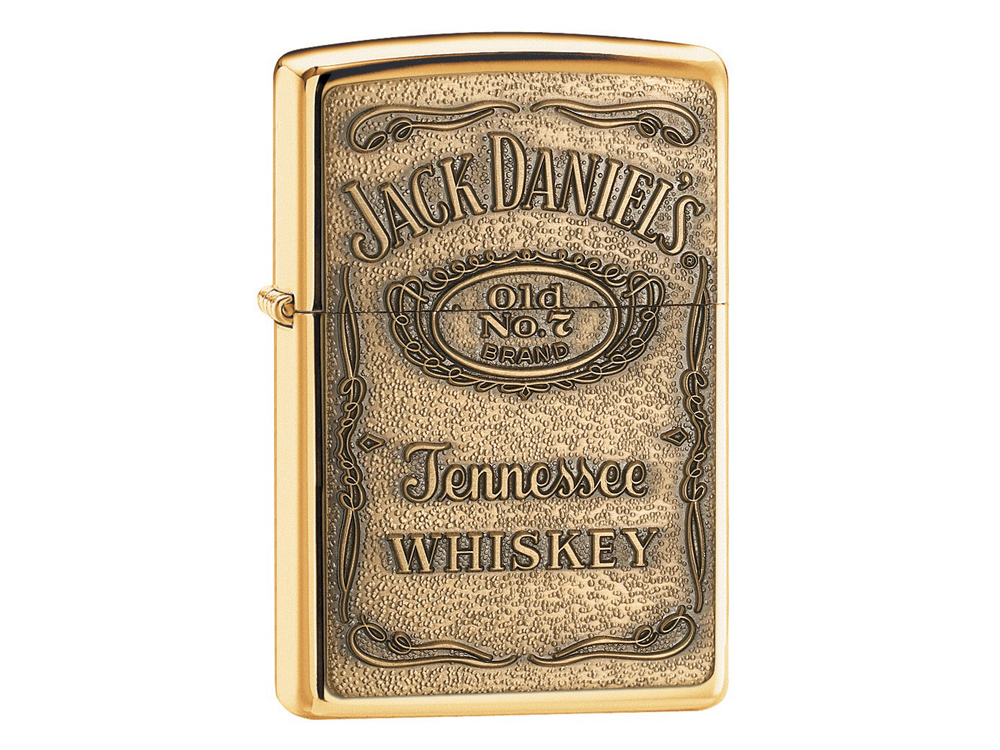 Zippo Jack Daniels High Polish Brassproduct zoom image #1