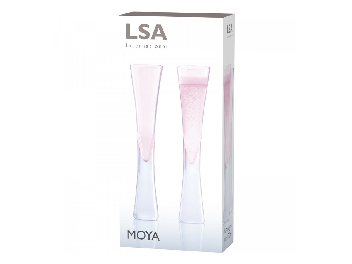 Champagneglass LSA Moya Blush 2-pakkproduct zoom image #3