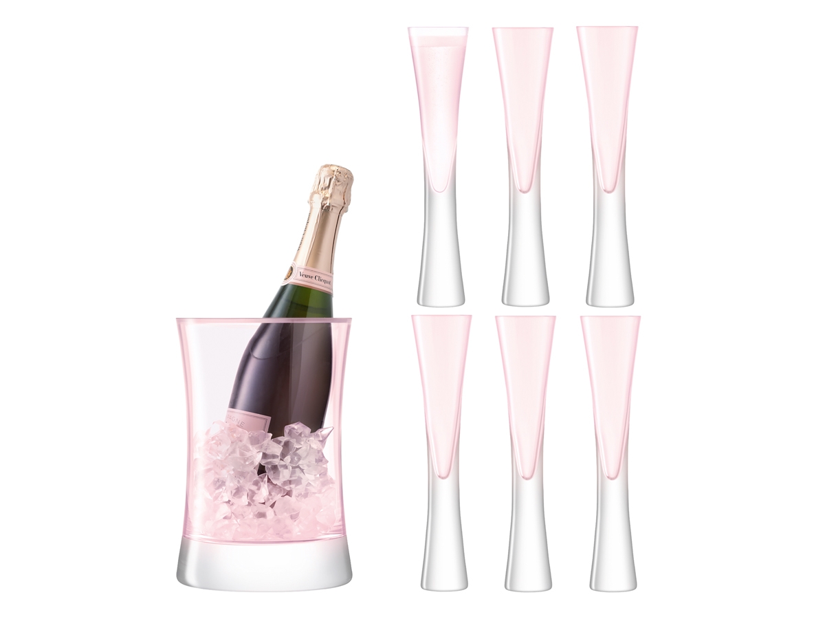 Champagneglass & Vinkjøler LSA Moya Blushproduct zoom image #1