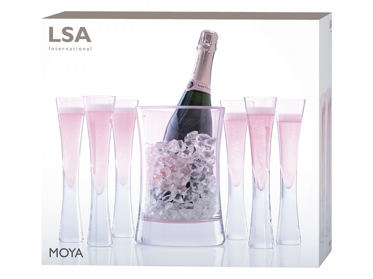 Champagneglass & Vinkjøler LSA Moya Blushproduct zoom image #4