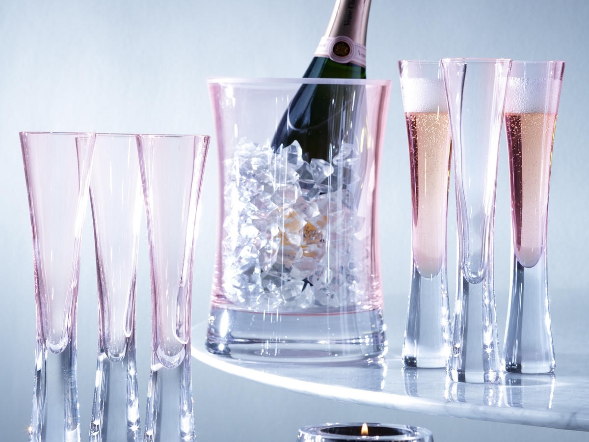 Champagneglass & Vinkjøler LSA Moya Blushproduct zoom image #5