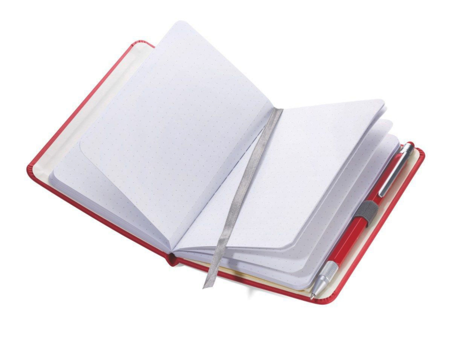 Notatbok A6 & Penn Troika Slimpad Rødproduct image #2