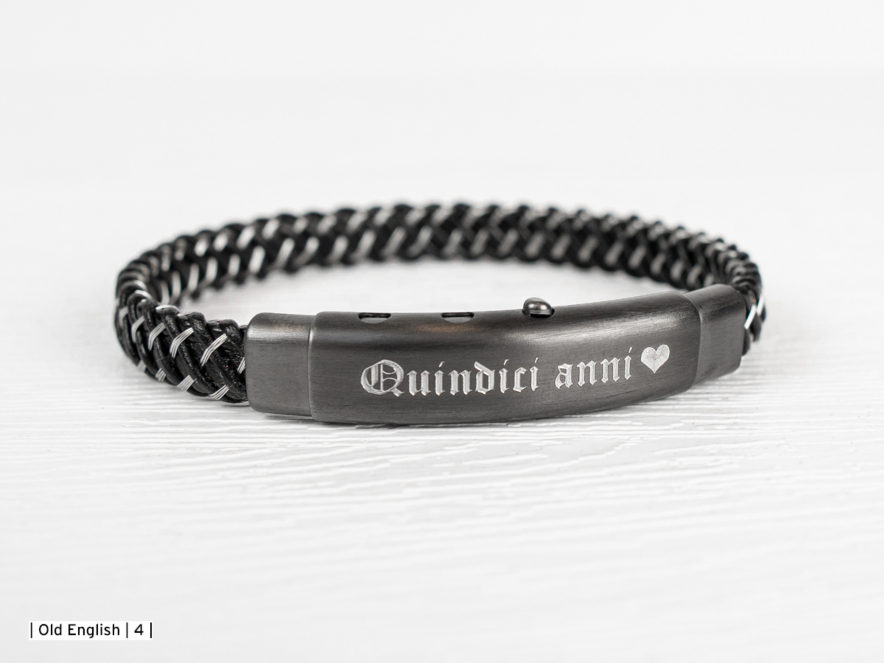 Armbånd Verona Titanio Neroproduct image #2