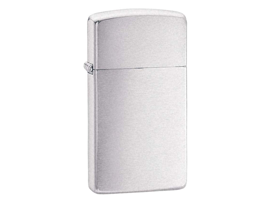 Zippo Brushed Chrome Slimproduct image #1