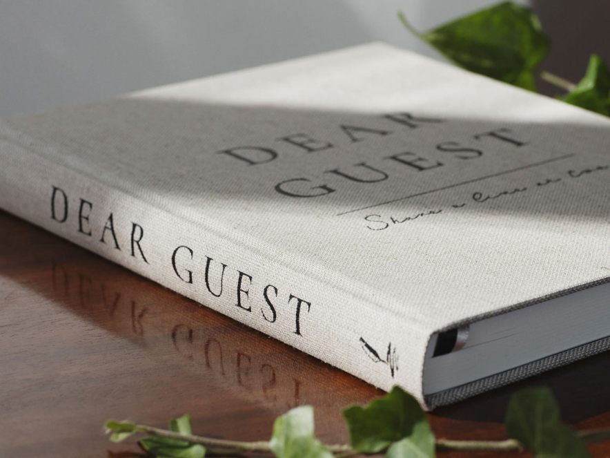 Gjestebok Paperstyle Large "Dear Guest" 201 x 255 mmproduct image #2
