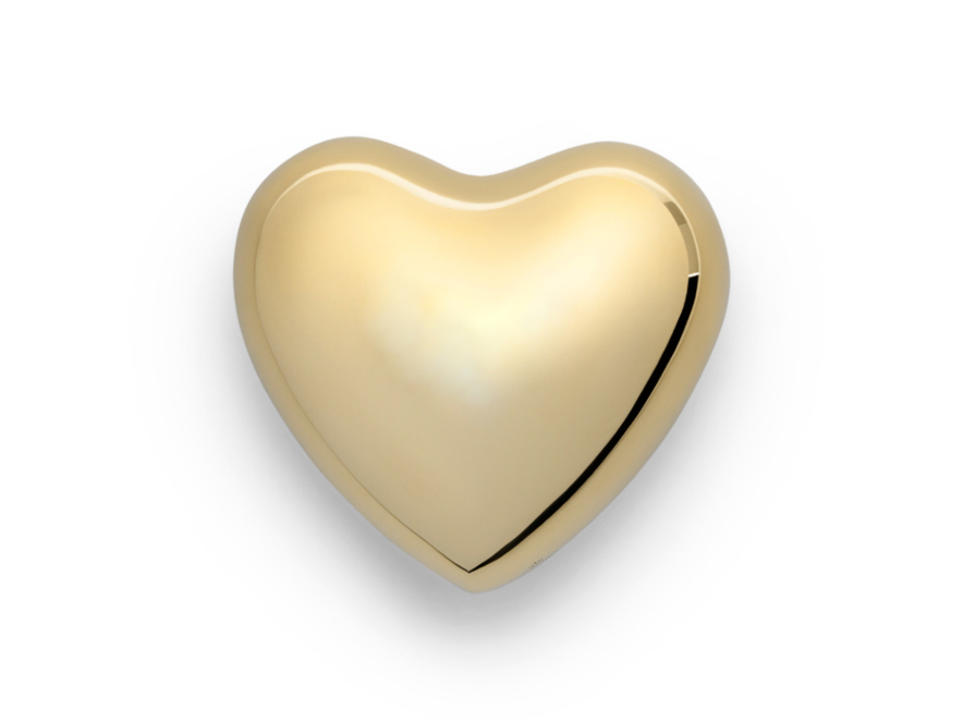 Hjerte Skultuna 1607 Polished Brass Smallproduct image #1