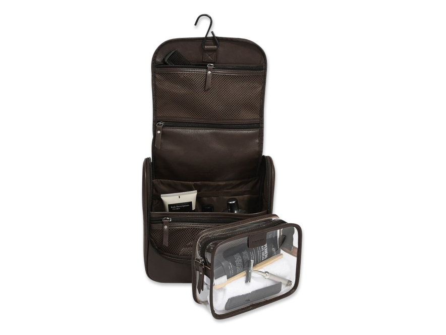 Toalettmappe Hengende Herre Stackers Traveller Brunproduct image #2