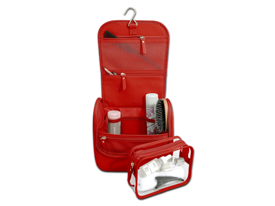Toalettmappe Dame Krok Stackers Traveller Rødproduct image #1