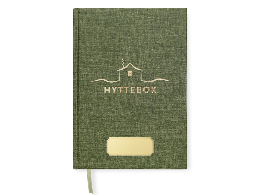 Hyttebok Paperstyle Grønn A5product image #1