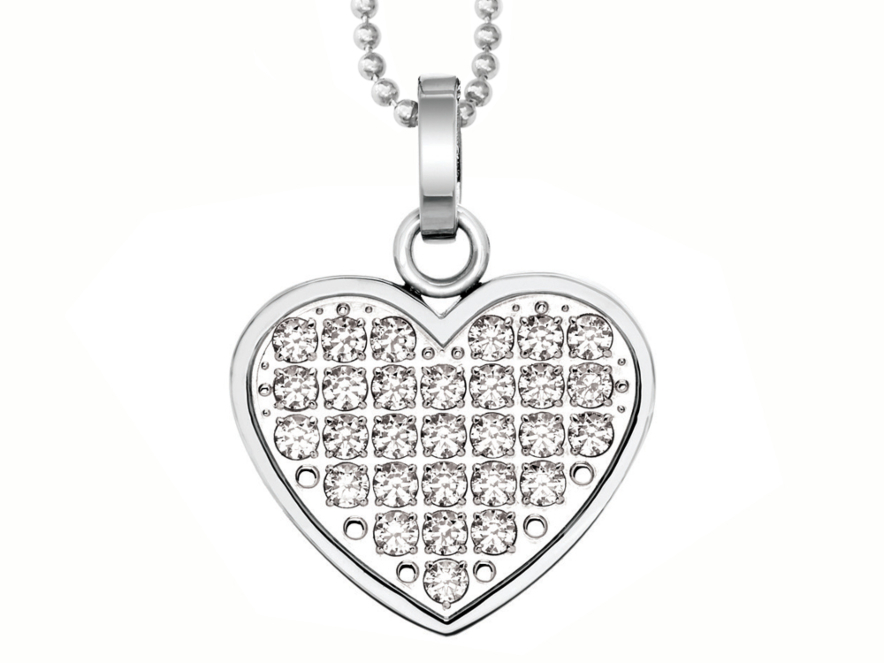 Halssmykke Inori Sparkly Heartproduct image #1