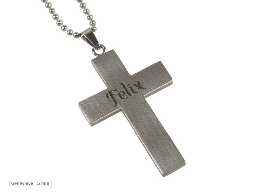 Halskjede Kors Mennproduct image #2
