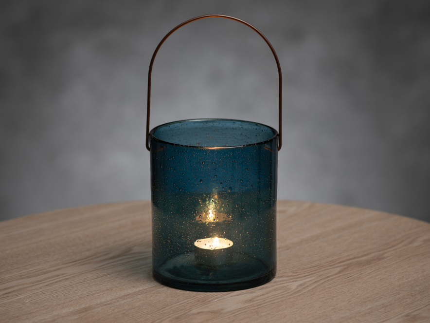 Ljuslykt Blå Fanni K Bubble Midnight Blue 14 cmproduct image #3