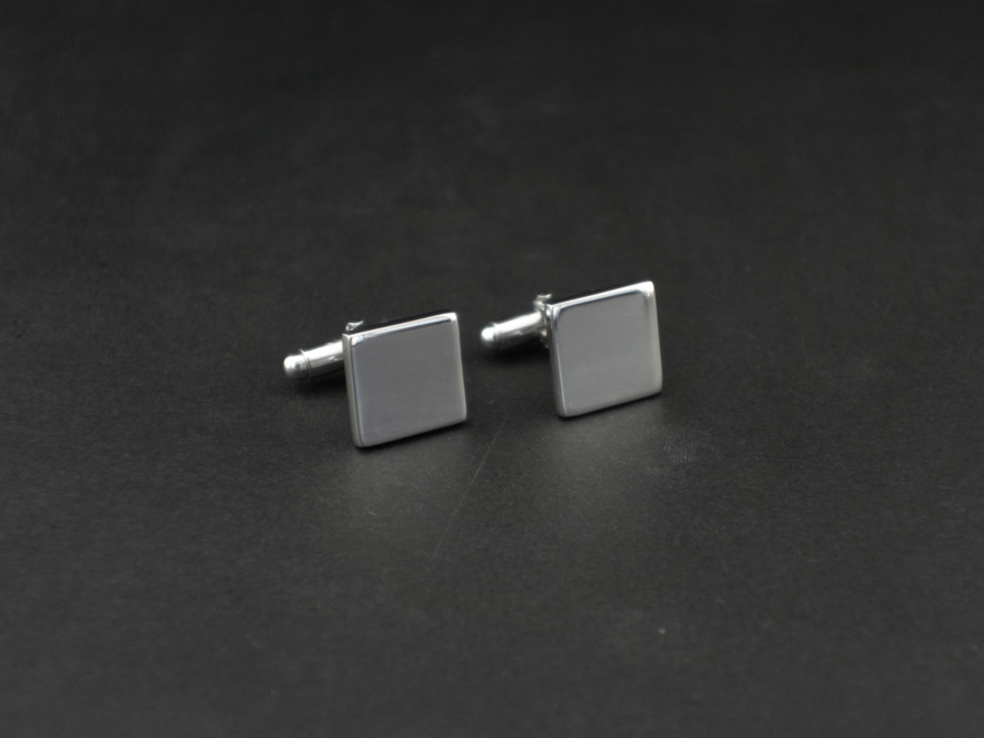 Mansjettknapper Milano Silver Squareproduct image #3