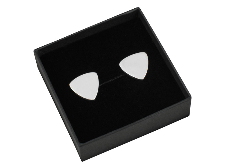 Mansjettknapper Milano Silver Triangleproduct image #1