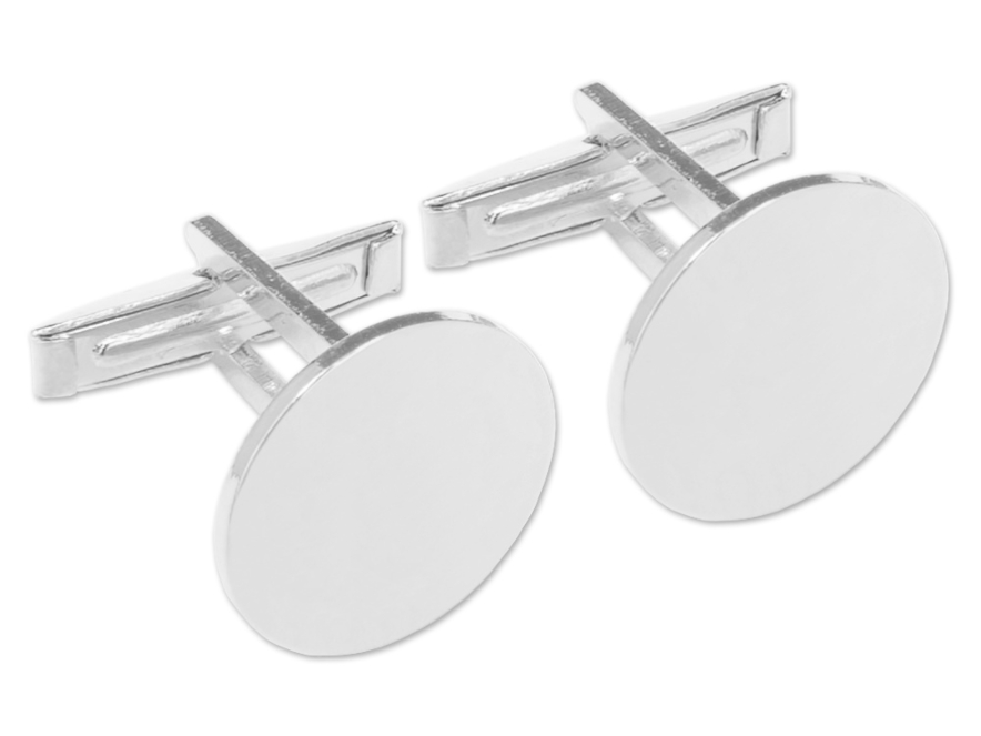 Vincenzo Mansjettknapper Runde 925 Sterling Sølv WRHproduct image #1