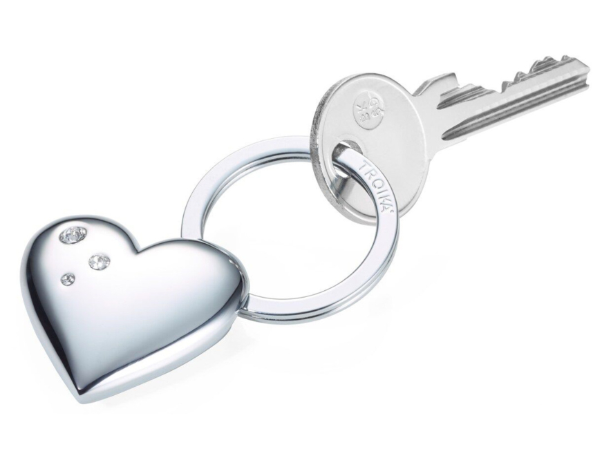 Nøkkelring Hjerte Troika Shiny Swarovskiproduct image #2