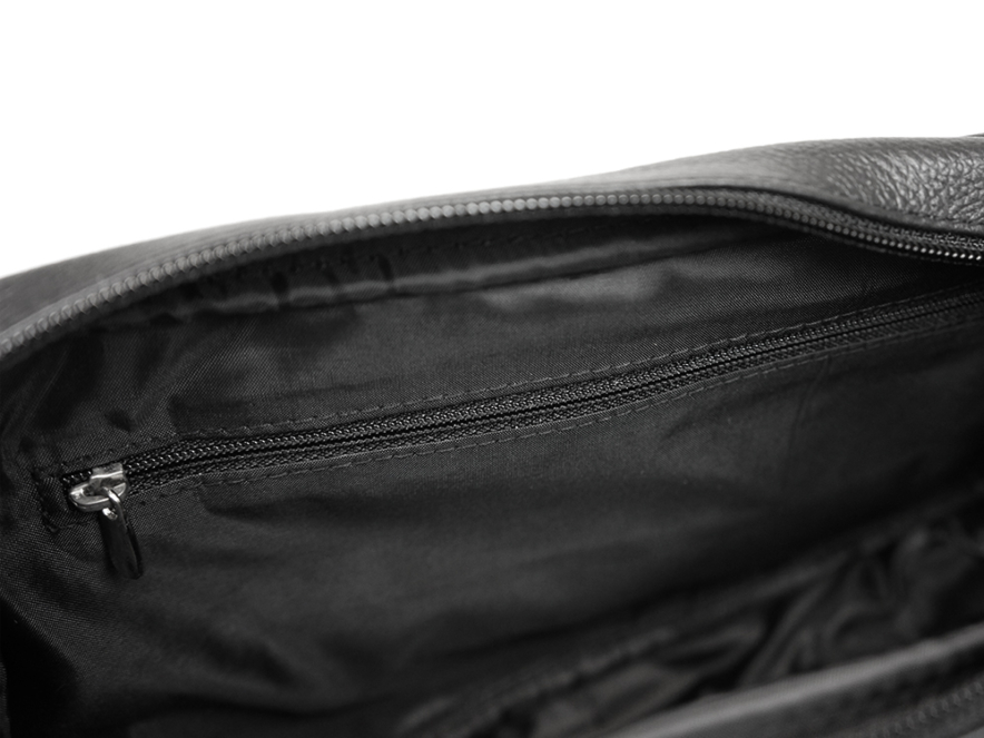 Toalettmappe Pfeilring Double Black Leatherproduct image #3