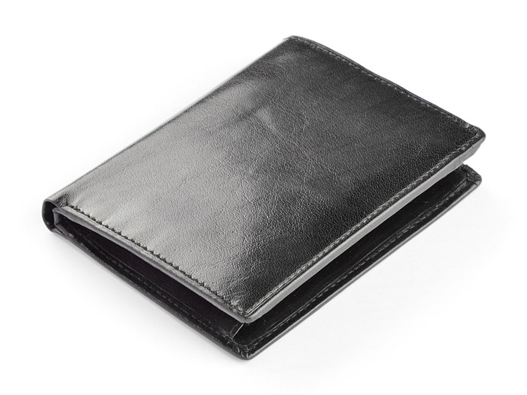 Lommebok Herre Lær RFID Dante Svartproduct image #1
