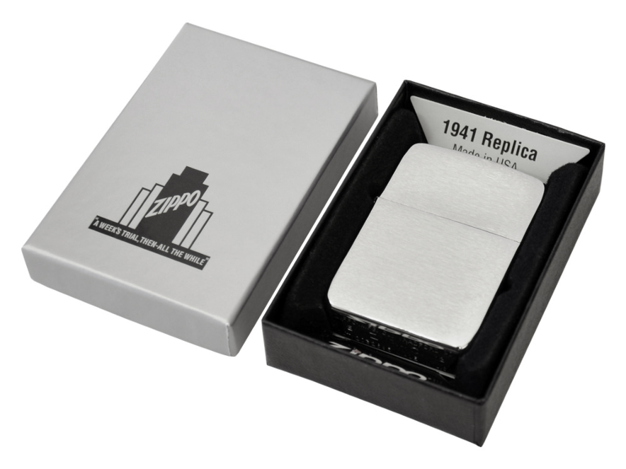 Zippo Replica 1941 Brushed Chromeproduct image #3