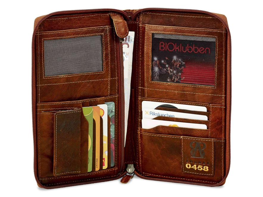 Reiselommebok Skinn B Away Leather Brownproduct image #1