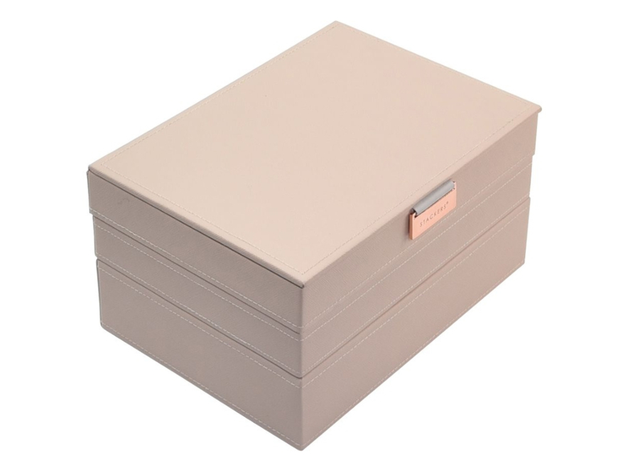 Smykkeskrin Stackers Classic 3-sett Rosaproduct image #1