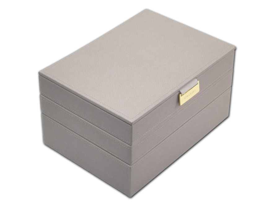 Smykkeskrin Stackers Classic 3-sett Beigeproduct image #1