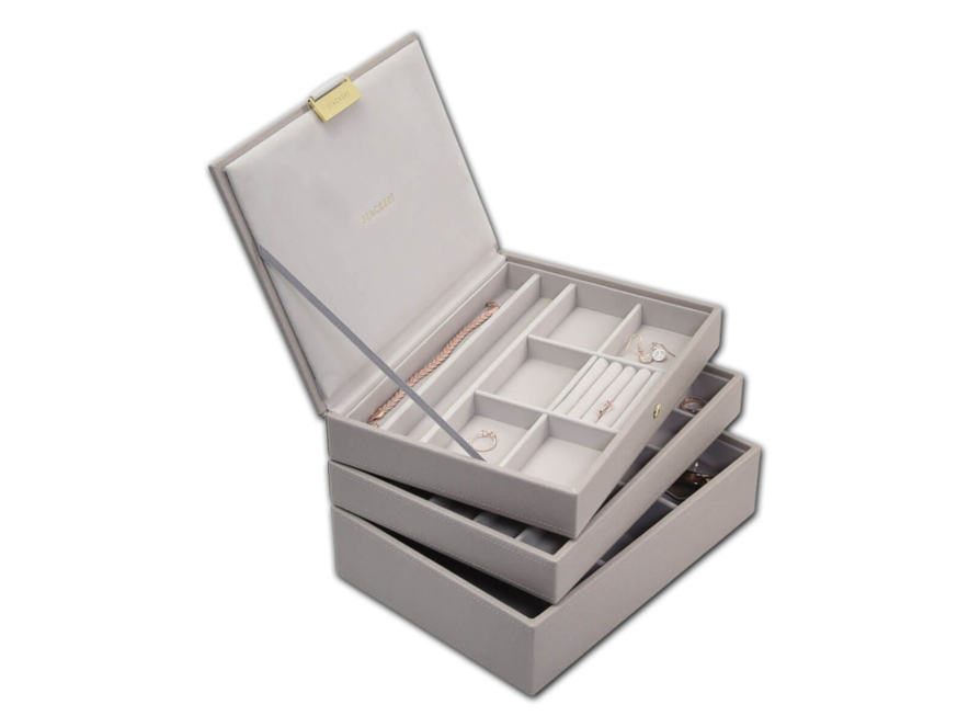 Smykkeskrin Stackers Classic 3-sett Beigeproduct image #2