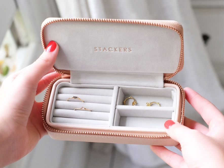 Smykkeskrin Reise Stackers Rosa Mproduct image #3