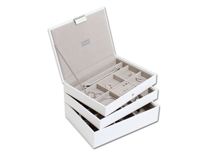 Smykkeskrin Stackers Classic 3-Sett Hvitproduct image #5