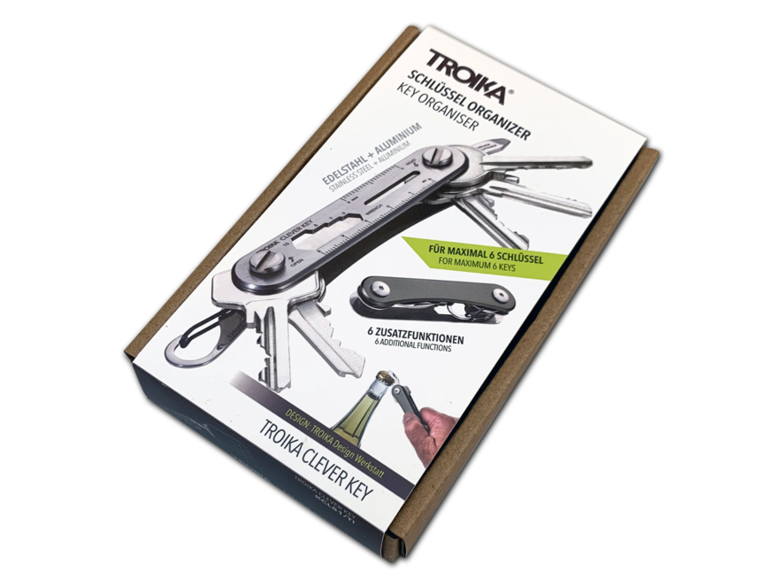 Nøkkelring Troika Clever Key Gråproduct image #5
