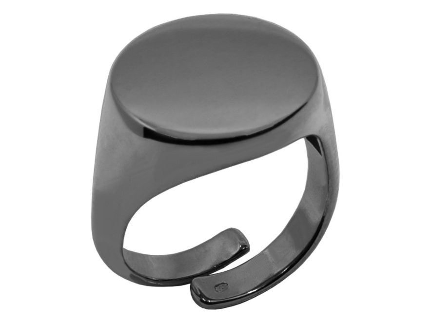 Anatolio Signetring Herre Justerbar 925 Sterling Sølv BRHproduct image #1