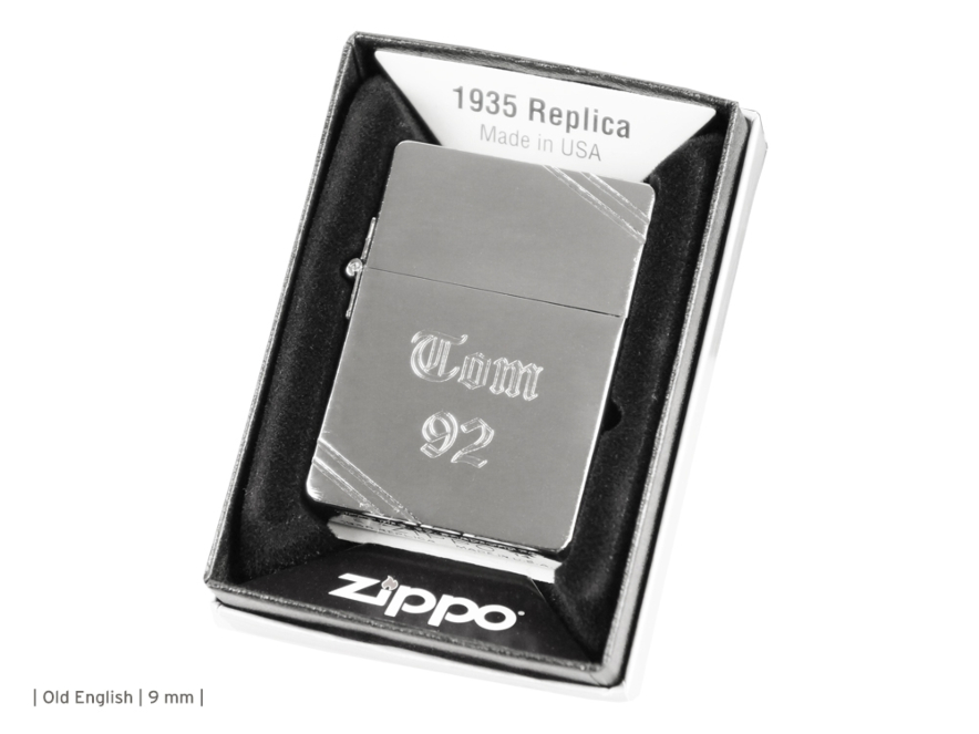 Zippo Replica 1935 w Slashesproduct image #2