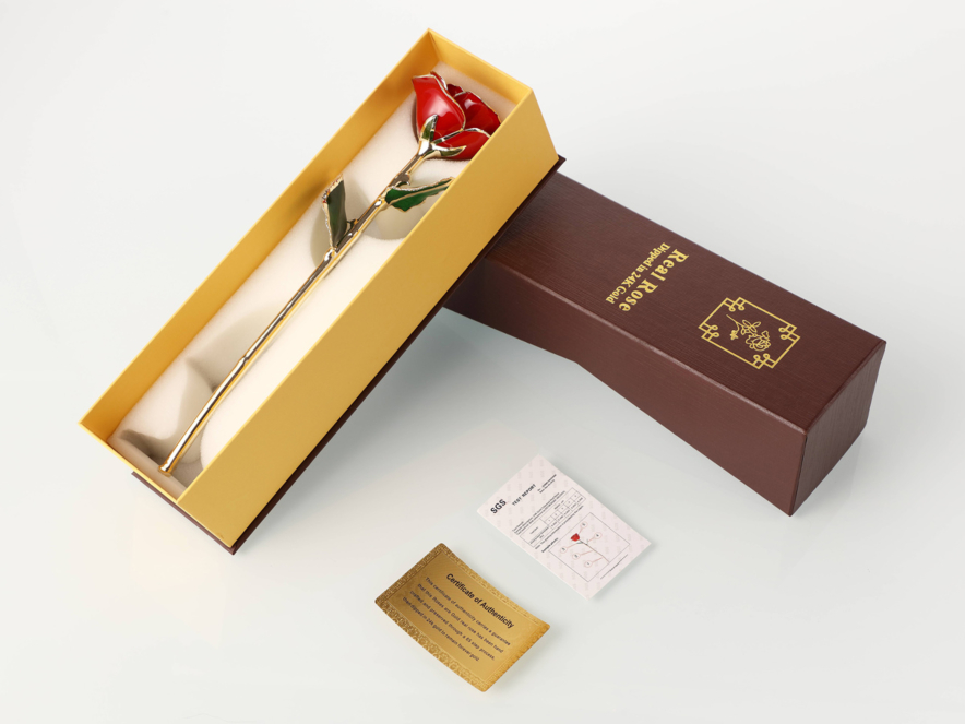 24K Gullbelagt Rose Frejaproduct image #4