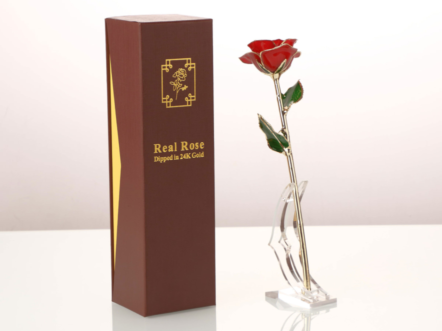 24K Gullbelagt Rose Frejaproduct image #5