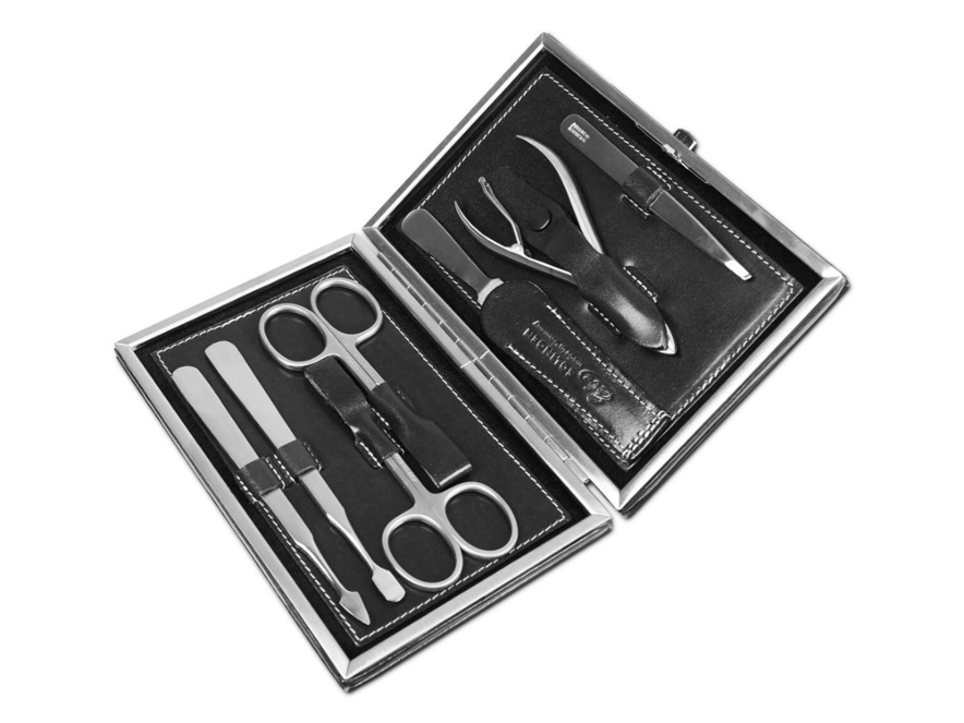 Manikyrsett Erbe Solingen Inox Leather Blackproduct image #1