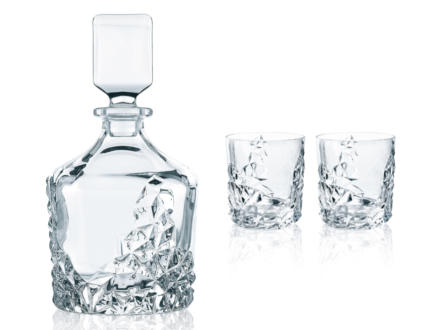 Whiskykaraffel & glass Nachtmann Sculptureproduct image #1