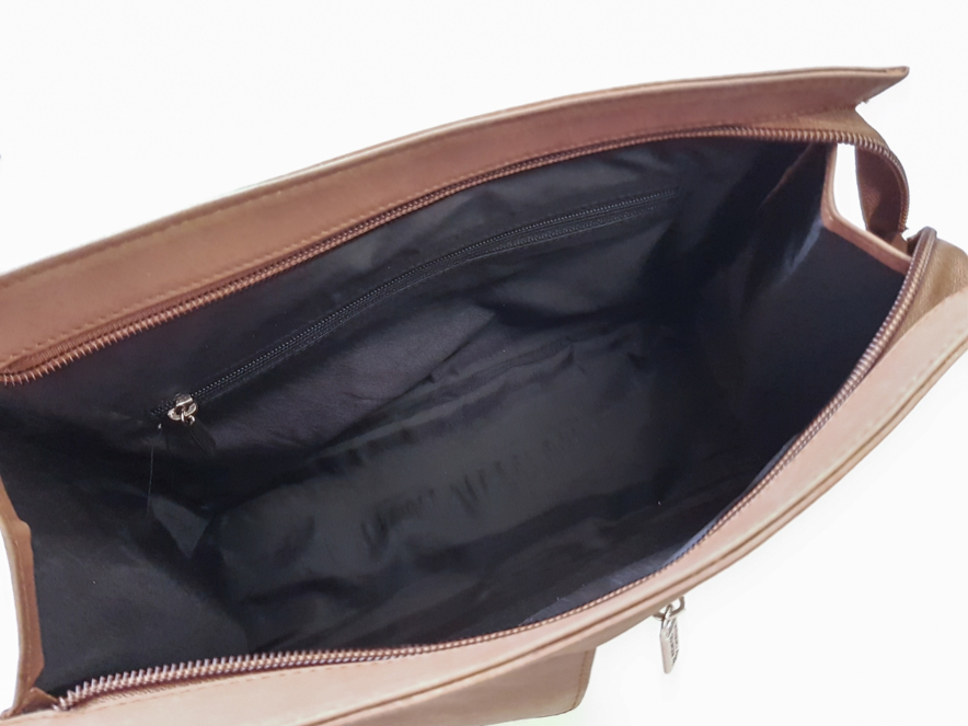 Toalettmappe Pfeilring Single Brown Leatherproduct image #3