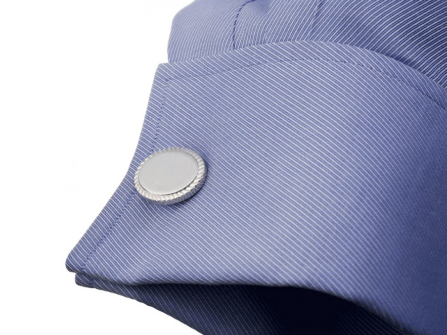 Mansjettknapper Ox & Bull Silver Roundproduct image #4