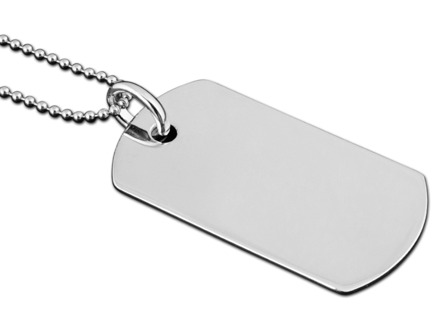 Halskjede Sølv Menn Silver Tagproduct image #1