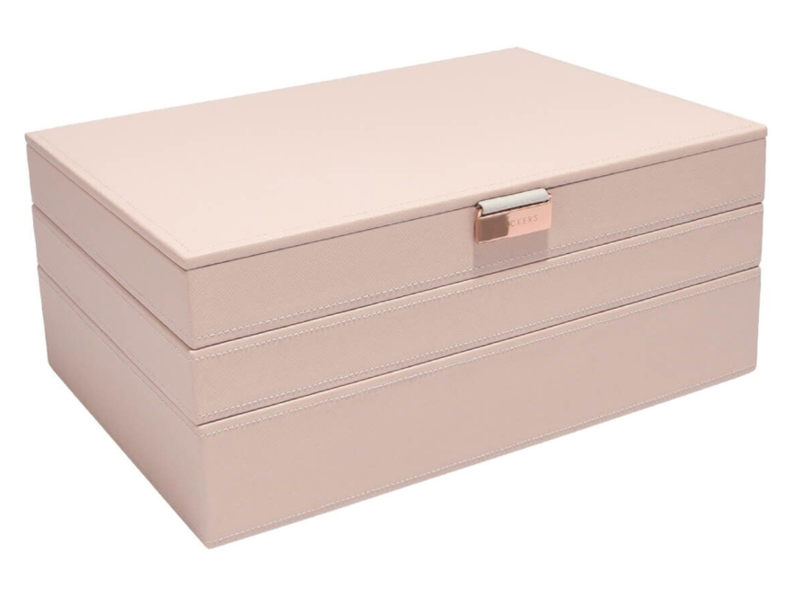 Smykkeskrin Stackers Supersize 3-sett Rosaproduct image #1