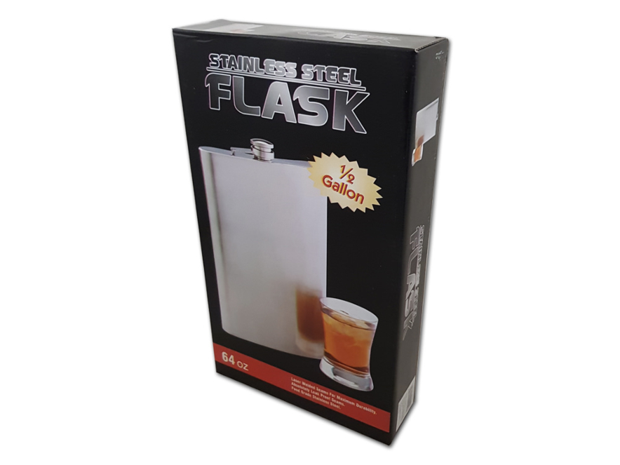 Stor Lommelerke Steel Flask Jumboproduct image #3