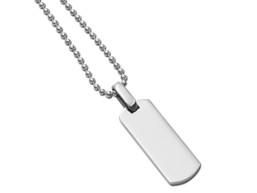 Halskjede Stål Steel Tag Miniproduct image #1