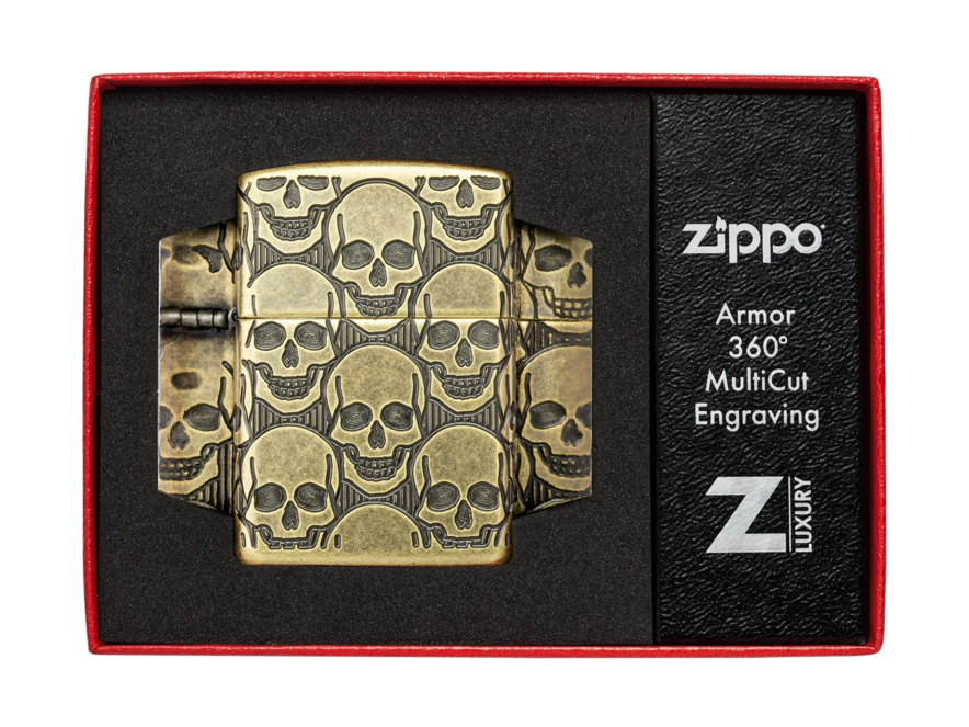 Zippo Armor Skulls Cackling Craniumproduct image #3