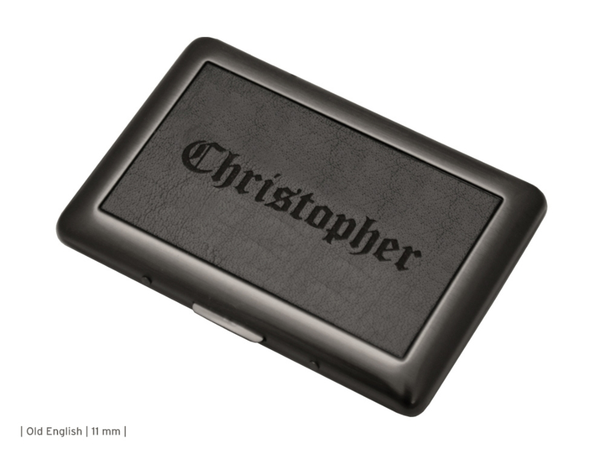 Kortholder Carrier Slim Leather Smokeproduct image #4