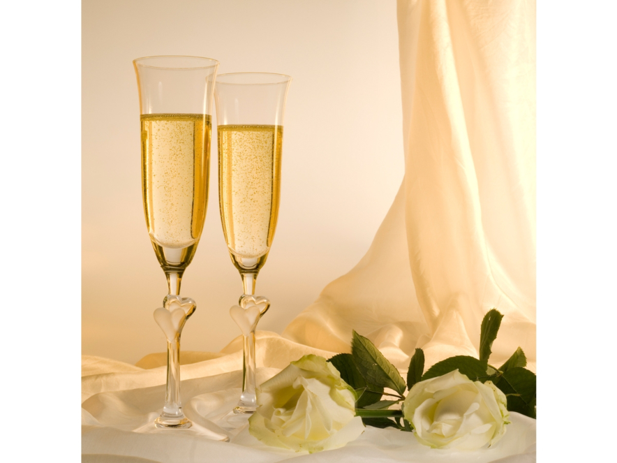 Champagneglass Hjerte L Amour Sweetheart 2-pakkproduct image #3