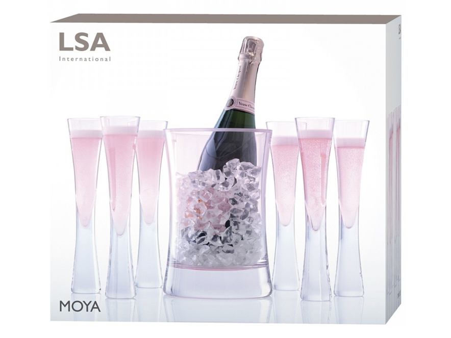 Champagneglass & Vinkjøler LSA Moya Blushproduct image #4