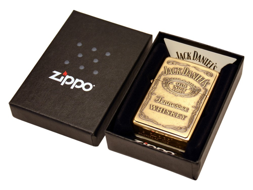 Zippo Jack Daniels High Polish Brassproduct image #2