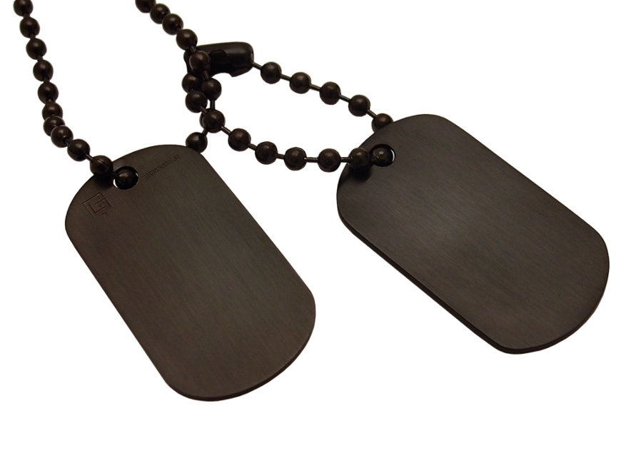 Dogtags Private Steel Blackproduct image #1