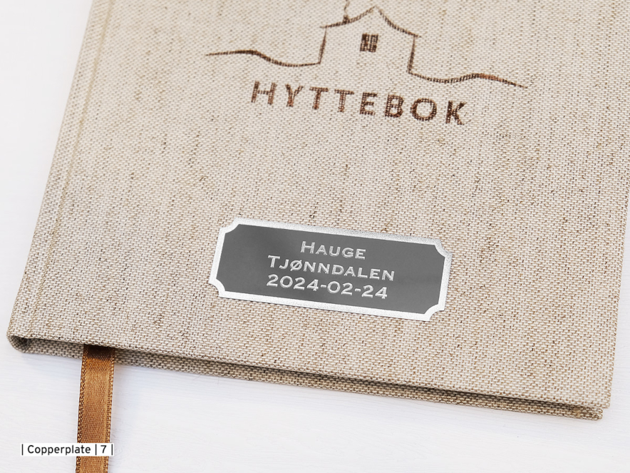 Hyttebok Paperstyle Beige 185 x 185 mmproduct image #2